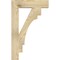Ekena Millwork Merced Block Rough Sawn Bracket, Douglas Fir, 4"W x 20"D x 32"H BKT04X20X32MRC05RDF - alternate 3